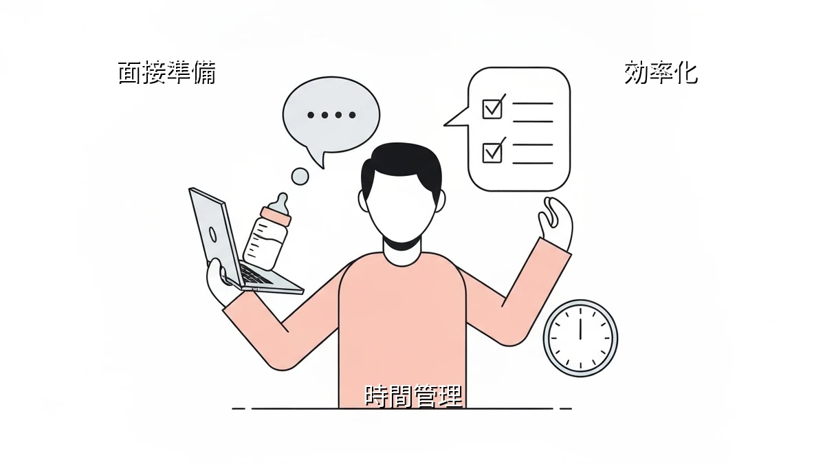忙しい人の面接回答テンプレート：短時間で準備を効率化